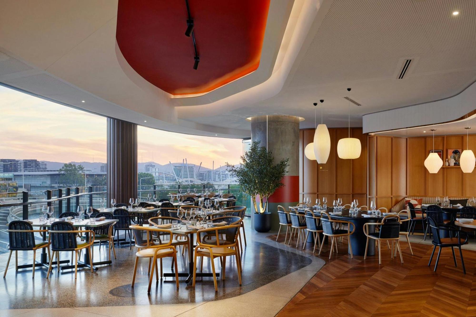 W Brisbane Hotel Exterior foto Restaurant
